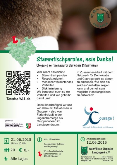 Stammtischparolen, nein Danke!