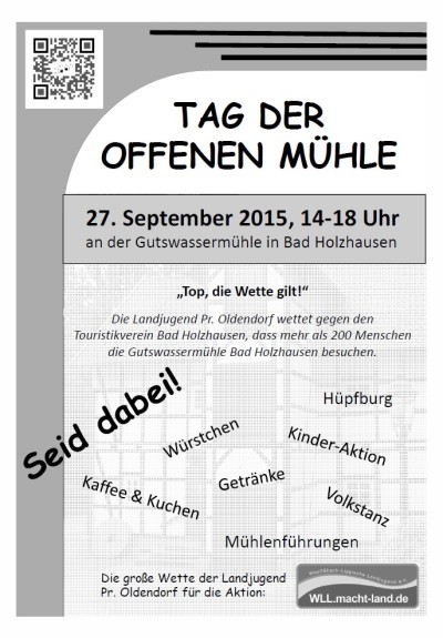 Tag der offenen Mühle