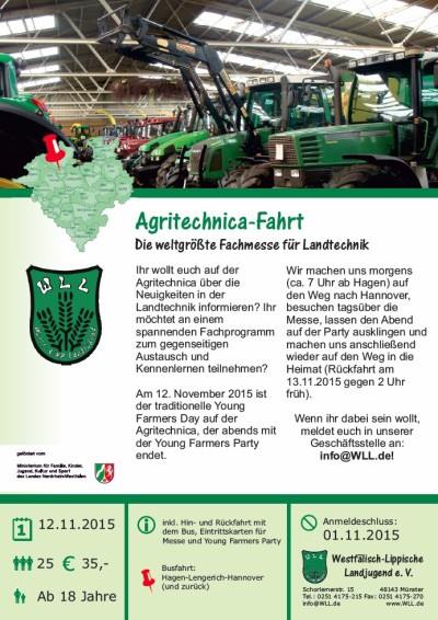 Agritechnica-Fahrt