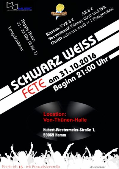 (Bild: LJ Osttünnen) SCHWARZ-WEISS-FETE LJ Osttünnen