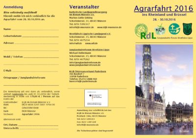 Agrarfahrt 2016