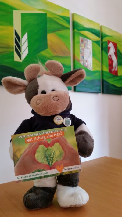 (Foto: WLL) Wilma ist in Westfalen-Lippe unterwegs, auch für die jungen Landwirte