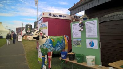 (Foto: Blöhs) Wilma erklärt in Schleswig-Holstein alles rund um die Kuh