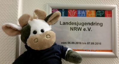 (Foto: WLL) Wilma beim Landesjugendring NRW