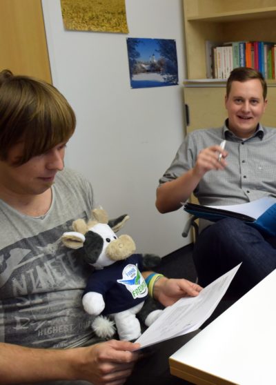 (Foto: Gräschke) Vorbereitung der Verbandswerkstatt