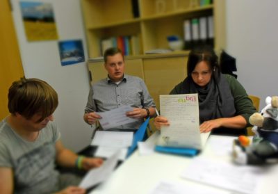 (Foto: Gräschke) Wilma und der Bundesvorstand