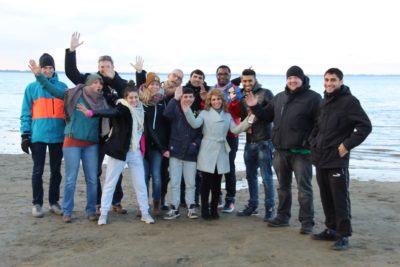 (Foto: WLL/Welpelo) Die Nordsee erkunden.