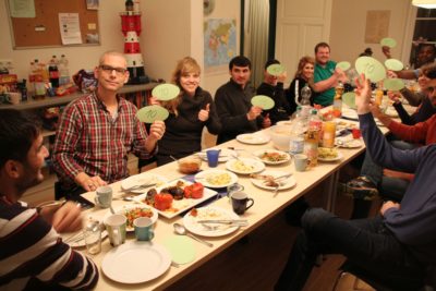 (Foto: WLL/Welpelo) Lecker! 10 Punkte für das Küchenteam!