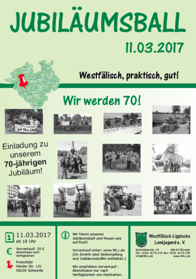 Wir werden 70!