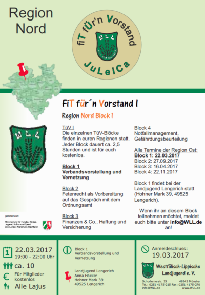 (Bild: WLL) 2017 TüV I Nord Block 1