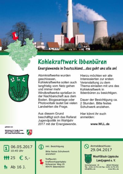 (Bild WLL) Besichtigung Kraftwerk Ibbenbüren