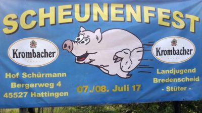 (Foto: LJ Bredenscheid-Stüter) Scheunenfest der Landjugend Bredenscheid-Stüter
