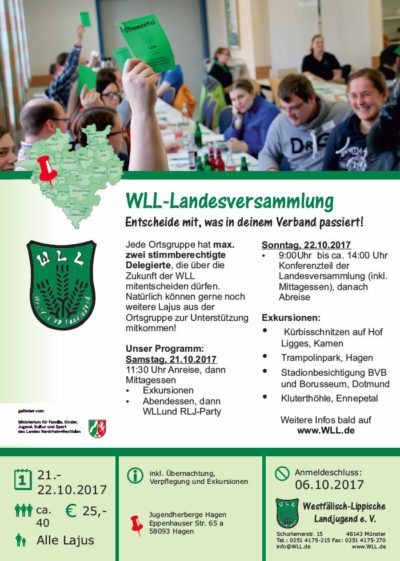 (Bild: WLL) WLL-Landesversammlung 2017