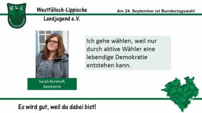 (Bild: WLL) 2017 Bundestagswahl Sarah Berkhoff
