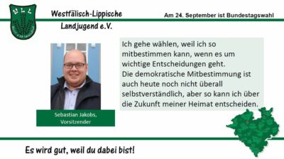 (Bild: WLL) 2017 Bundestagswahl Sebastian Jakobs
