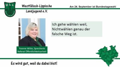 (Bild: WLL) 2017 Bundestagswahl Yvonne Witte