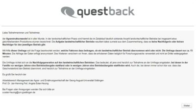 Projekt Hofnachfolge Angela Ester-Heuing
