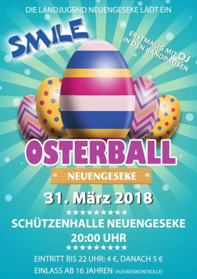 (Flyer: LJ Neuengeseke) Osterball Neuengeseke 2018