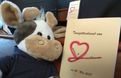 (Foto: WLL/Reinl) Wilma beim Traugottesdienst