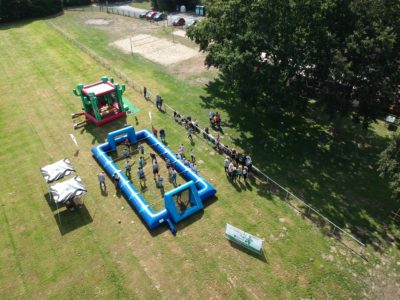 (Foto Welpelo/WLL) Wir bespielen das Dorf!-Aktion bei der Landjugend Weslarn-Brockhausen