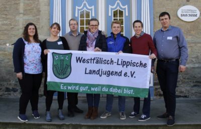 v.l.n.r.: Sarah Berkhoff, Franziska Trepte, Frank Maletz, Anna-Sophie Ritterswürden, Stephan Eder, Andreas Weber, Stefan Schmidt (Foto: WLL/Hoffmann)