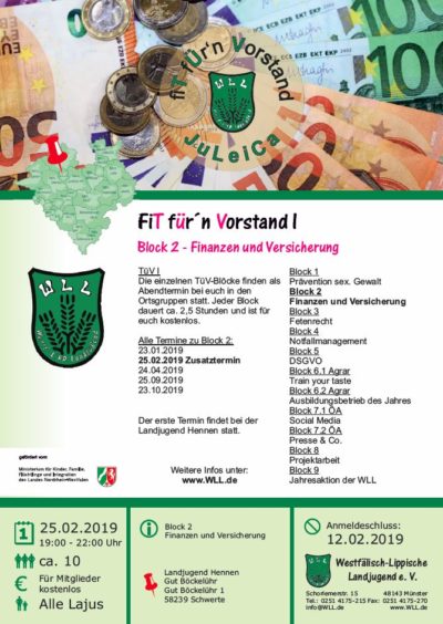 (Bild: WLL) 2019 WLL TüV I Finanzen Zusatztermin Februar