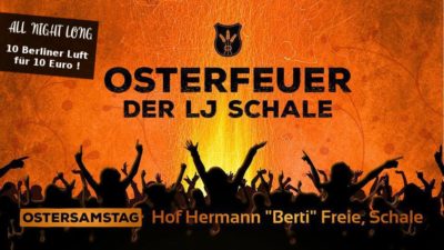 (Bild: LJ Schale) Osterfeuer LJ Schale