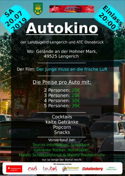 (Bild: LJ Lengerich) Autokino