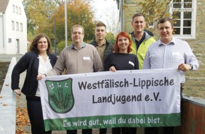 v.l.n.r.: Sarah Berkhoff, Frank Maletz, Sebastian Stens, Franziska Trepte, Lennart Krüner, Stefan Schmidt (Foto: WLL/Welpelo)