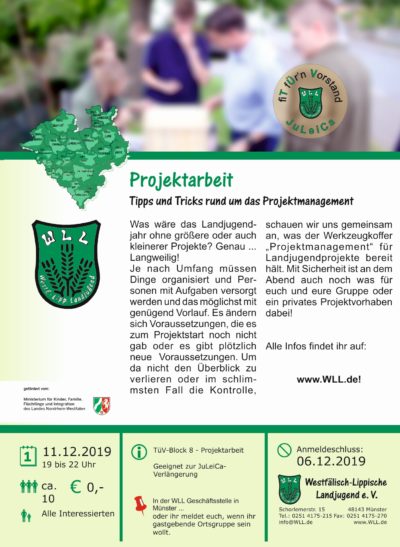 TüV I, Projektarbeit 2019, 11.12.2019