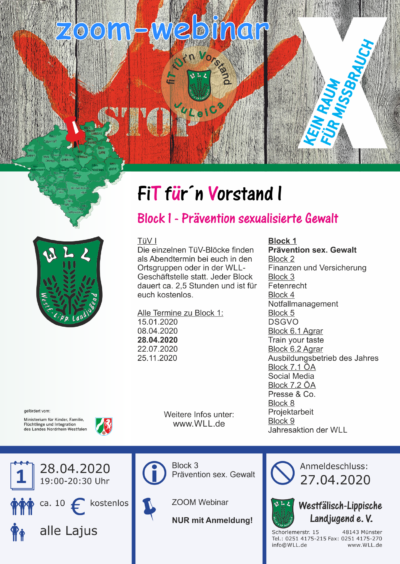 TüV I-1 Prävention sexualisierte Gewalt
