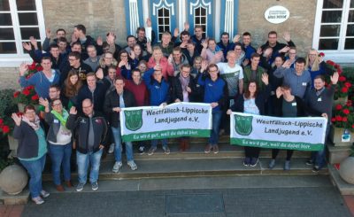 Delegiertenrunde, Gäste und Vorstand der WLL-Landesversammlung 2018 (Foto WLL/Welpelo)