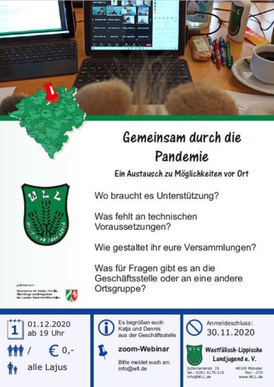 Flyer: Gemeinsam durch die Corona-Pandemie