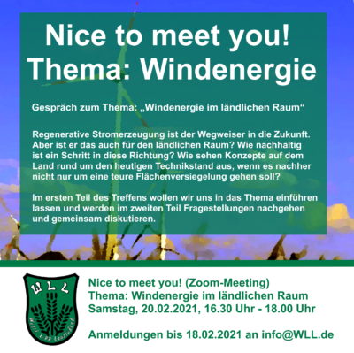 #ntmy! Thema: Windenergie