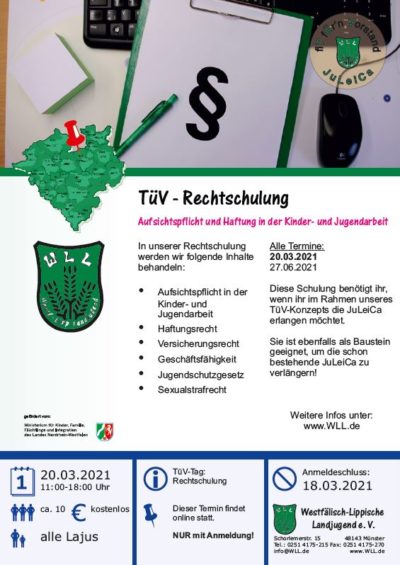 TüV - Rechtschulung