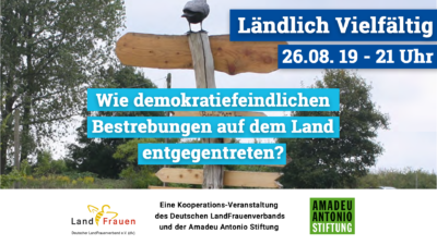 Ländlich vielfältig - 26.08.2021, 19 Uhr