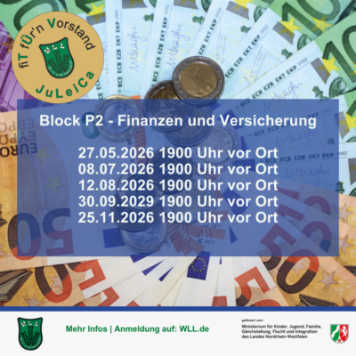 2026 TüV P2 Finanzen Übersicht